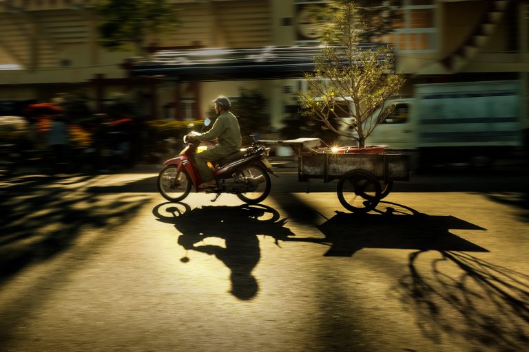 Vạt nắng chiều xuân