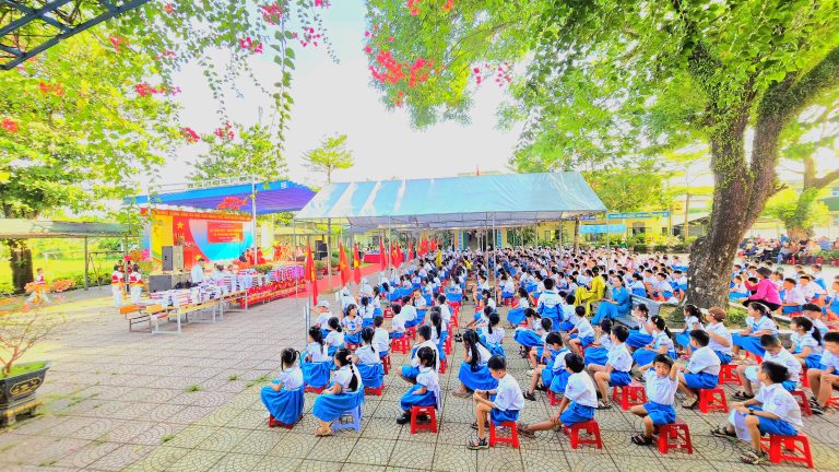 Trường Tiểu học Hành Thiện – Lễ tổng kết năm học 2025-2026.
