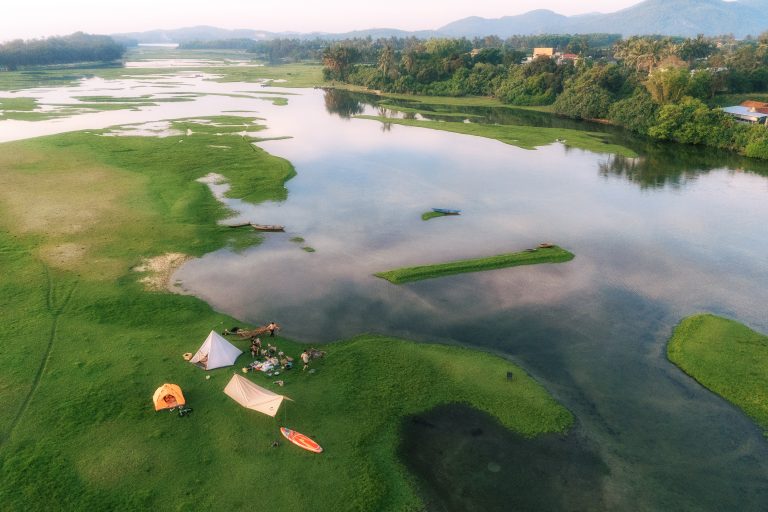 Sắc xanh Đầm An Khê