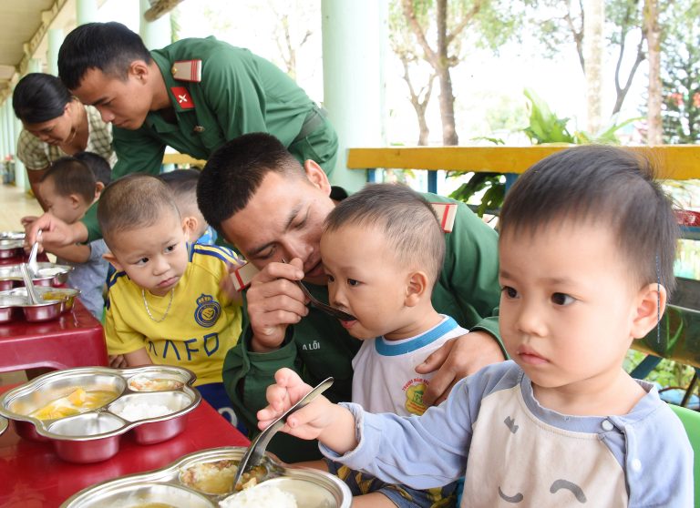 Hanh phúc của người lính