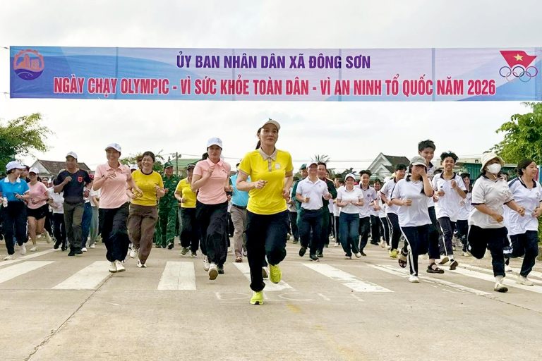 Đông Sơn – Mỗi bước chạy, một nhịp sống khỏe