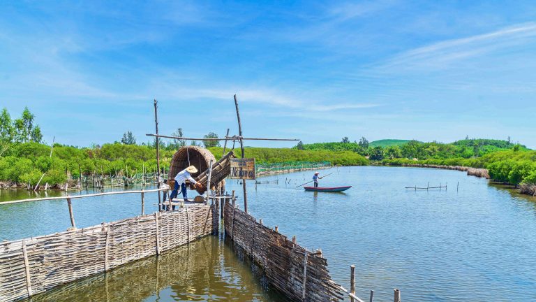 Nghề đặt nò ở Bàu Cá Cái